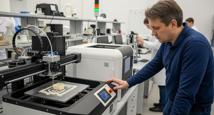 Ученые ТПУ научились печатать водородные накопители любой формы на 3D-принтере