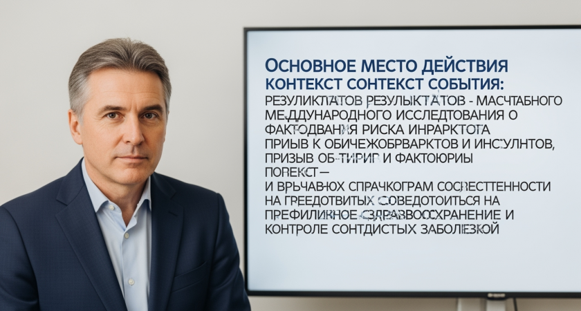 Давление, холестерин, сахар и курение: четыре фактора вызывают 99% всех инфарктов