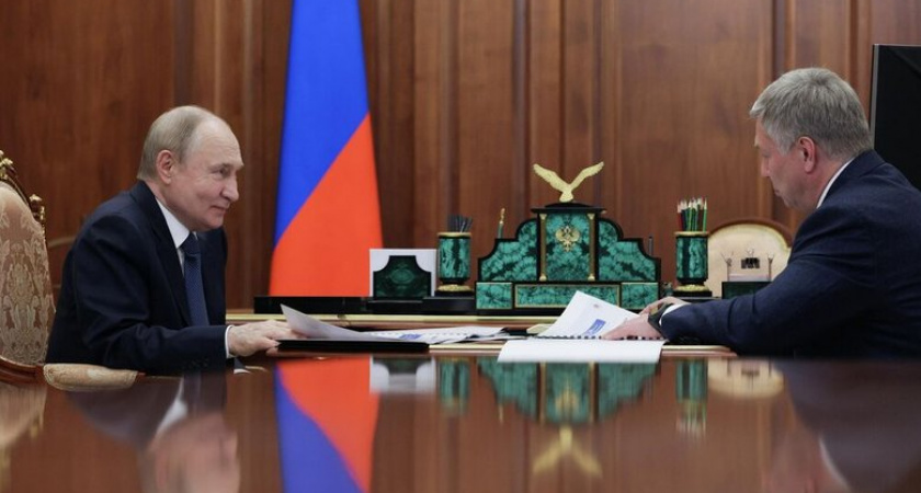 Путин оценил рекордные 65,5% спортсменов в Ульяновской области: "Можно и дальше двигаться"