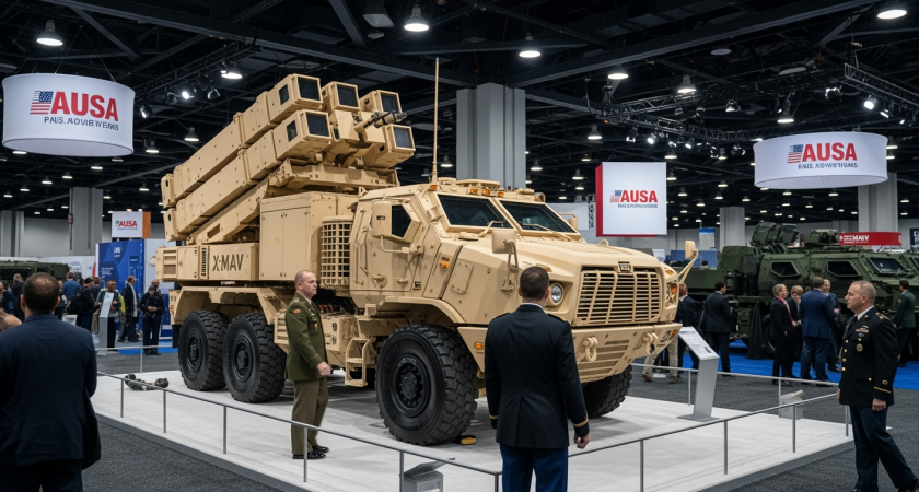 Oshkosh Defense представила три модели автономных установок Tomahawk с залпом до четырех ракет