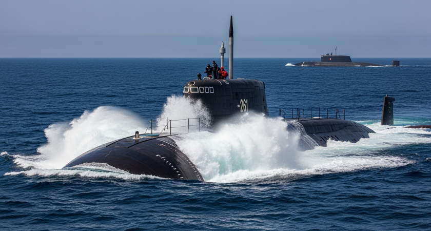 Китайские офицеры назвали российский "Палтус" "громоздким", но были поражены его бесшумностью