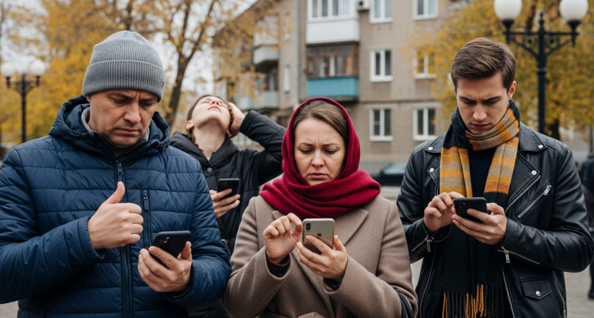 Второй день без связи: шесть районов Тюмени парализованы сбоями мобильного интернета