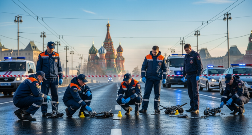Три БПЛА сбиты над Москвой: обломки упали в районе Раменского, работают экстренные службы
