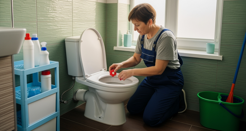 Смешиваю два копеечных средства из магазина — унитаз сияет белизной месяцами, а соседки выпытывают рецепт