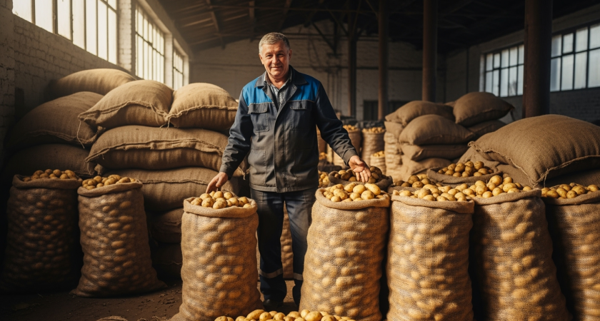 Дачники держат в секрете эту веточку: картофель не прорастает всю зиму, даже в сырости