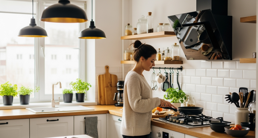 Вот почему на современных кухнях вентилятор прячут на чердаке: хитрость, которая меняет всё