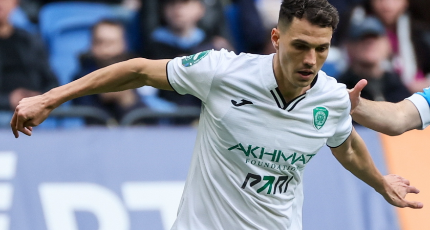 Полузащитник «Рубина» Швец порвал крестообразную связку прямо на тренировке в Казани