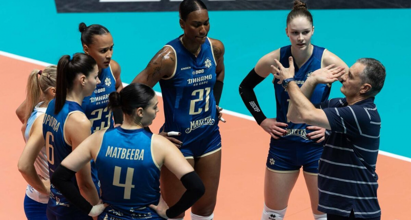 «Динамо-Ак Барс» разгромило москвичек после разгрома в первой партии: 18:25 превратилось в победу 3:1