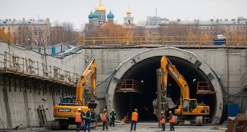 623-метровый тоннель у моста Александра Невского: проект за 3,5 млрд возрождают после 12 лет обсуждений