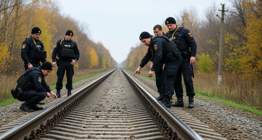 ФСБ сорвала подрыв железной дороги в Краснодарском крае: теракт готовился на ходу