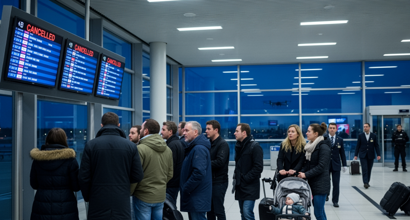 Неопознанные дроны парализовали все аэропорты Бельгии: страна готовит активацию 4-й статьи НАТО