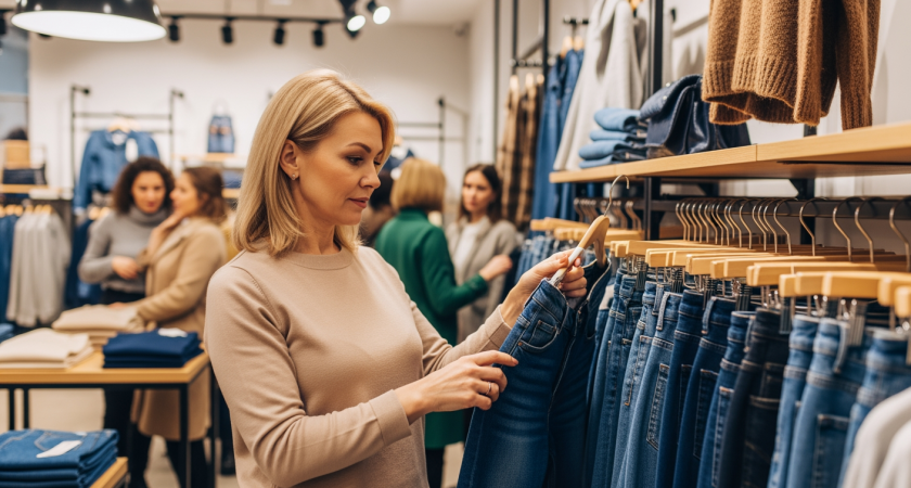 После 60 лет этот единственный фасон джинсов творит чудеса - скрывает недостатки и добавляет изысканности вместо лишних лет