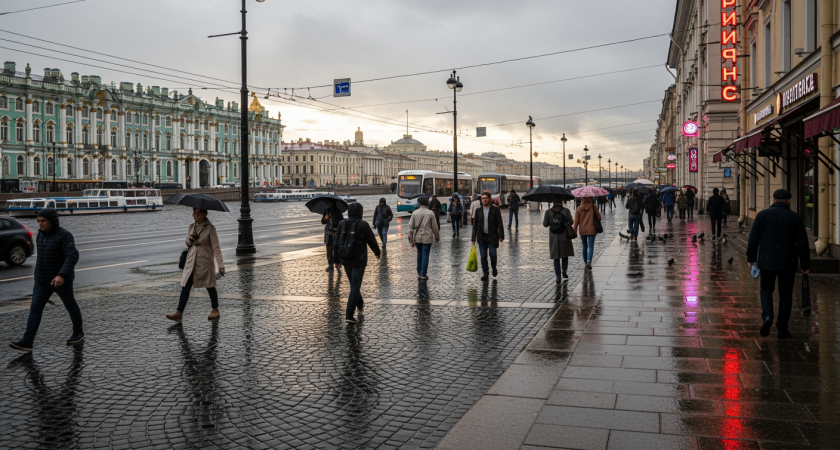 Всего 0,2 градуса не хватило Петербургу, чтобы побить 94-летний температурный рекорд
