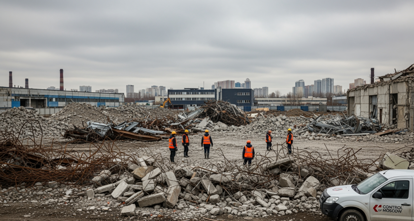 30 нелегальных складов снесли в Южном Бутове: коммерсанты использовали землю без документов