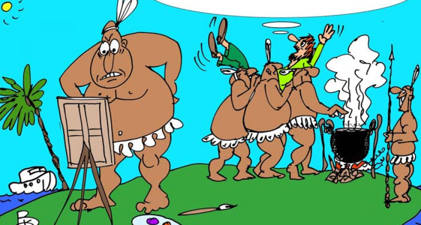 От плацкартных анекдотов до карикатур: как Валерий Каненков превратил кухонный юмор в искусство