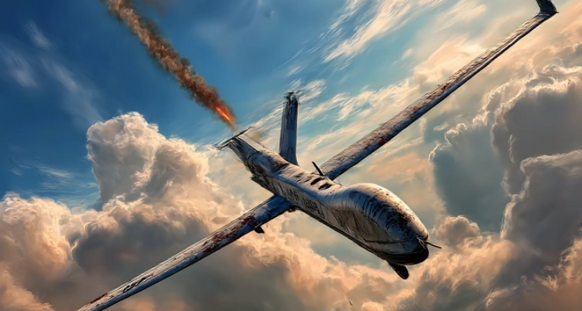 Осколки от сбитых дронов ВСУ повредили машины и балконы жилых домов в Орле