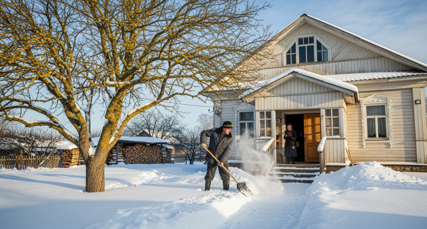 Три часа работы - и в доме тепло даже при -25: дешево, быстро, своими руками.