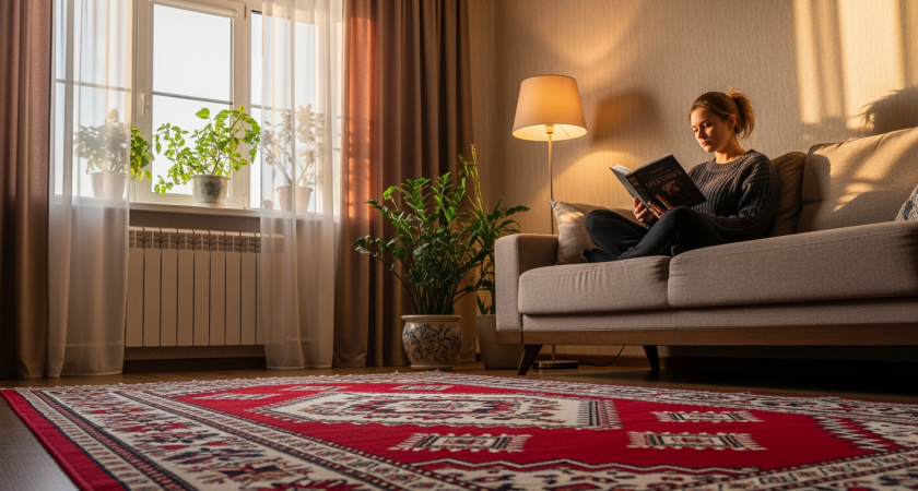 Узнала турецкий метод уборки ковров: теперь трачу 15 минут, а половики остаются чистыми без пыли и шерсти