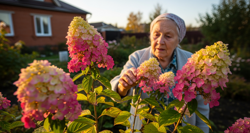 Гортензии размножаю десятками без черенкования: Простой прием в ноябре, который знают немногие