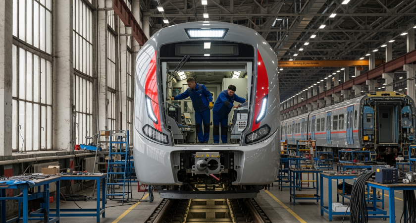 «Москва-2026»: первый поезд нового поколения отправится на испытания в метро до конца года