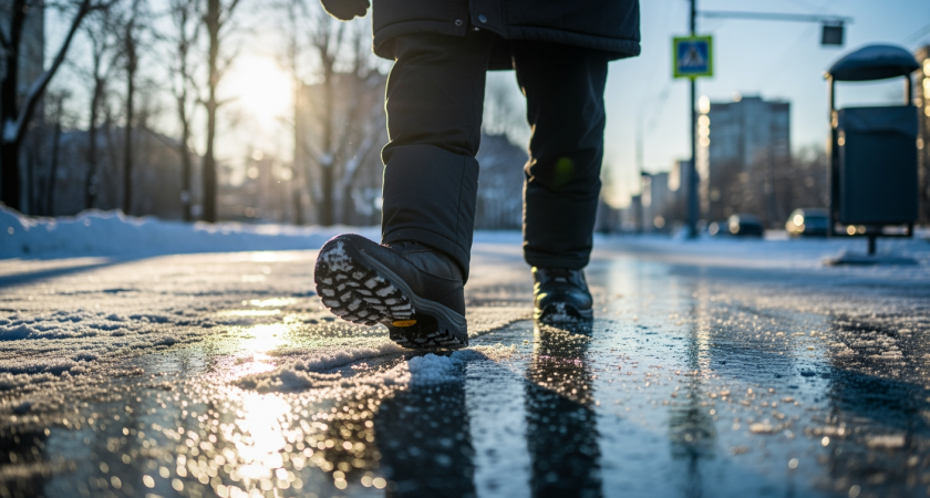 Старый бабушкин метод превратил скользкие зимние ботинки в нескользящие за 5 минут - проверил на себе