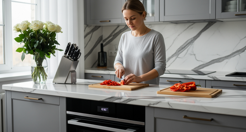 Всего 1 ложка - и застарелый жир с кухонных шкафов исчез за 5 минут: без дорогих средств и лишних усилий