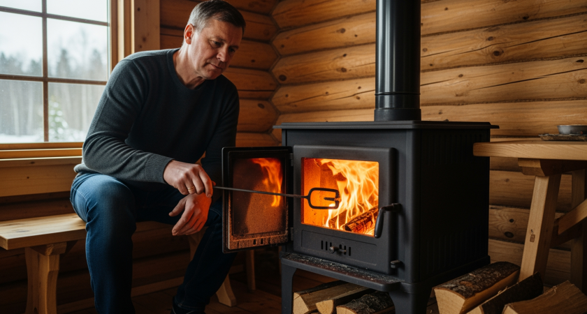 Опытный печник поделился проверенным способом чистки дымохода. Метод не подводит уже 20 лет.