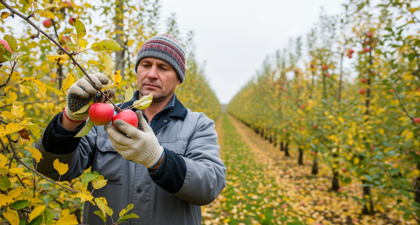 Зимовка без потерь: три проверенных способа ноябрьской обработки яблонь от мороза и грызунов