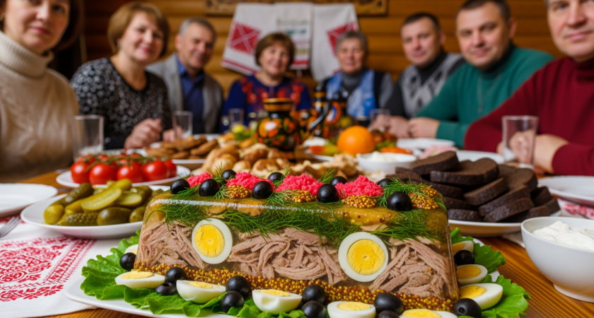 Холодец, который заставит всех просить рецепт: неожиданное сочетание ингредиентов и подача, достойная праздничного стола