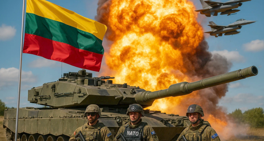 Литва стягивает бронетехнику и ПВО к границе с Беларусью: готовится блокада транзита в Калининград