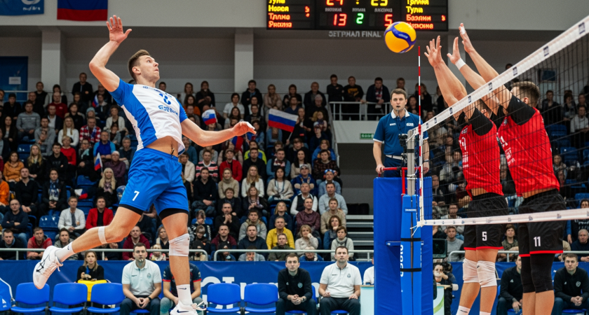 «Зенит» вырвал победу у «Белогорья» в пятой партии после драматичного камбэка