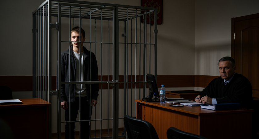 17-летнего кузбассовца отправили в колонию на 5,5 лет за согласие напасть на школу