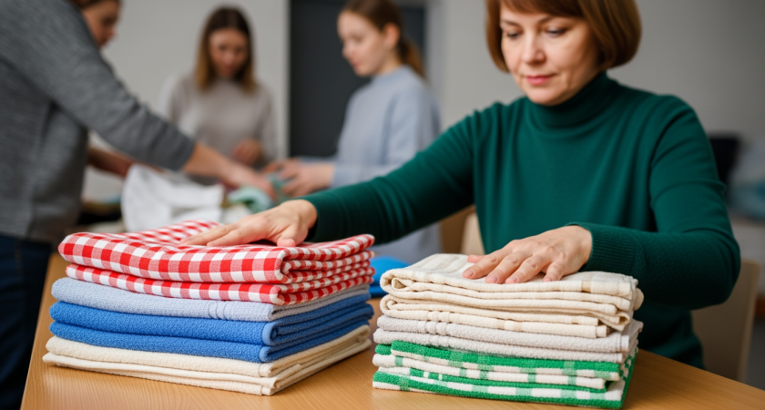 Как китайцы добиваются идеальной чистоты кухонных полотенец - один секрет, который изменит ваш подход к стирке