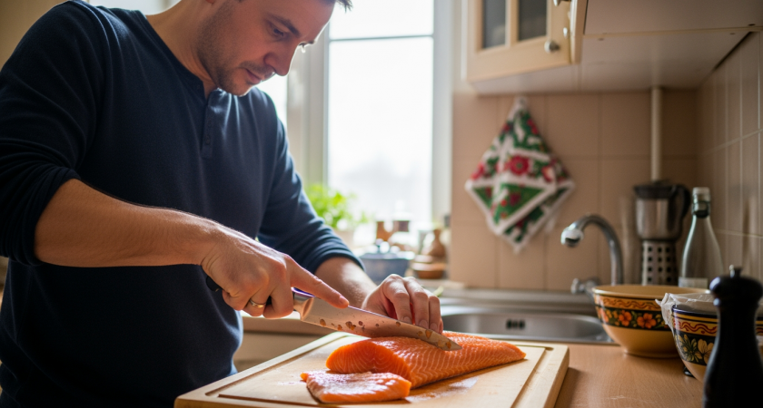 Взял форель в Светофоре для засолки икры: разделал дома и обнаружил то, чего не ожидал