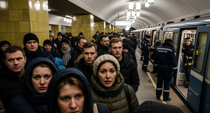 Пассажир упал на пути «Волковской»: движение от «Садовой» до «Международной» парализовано