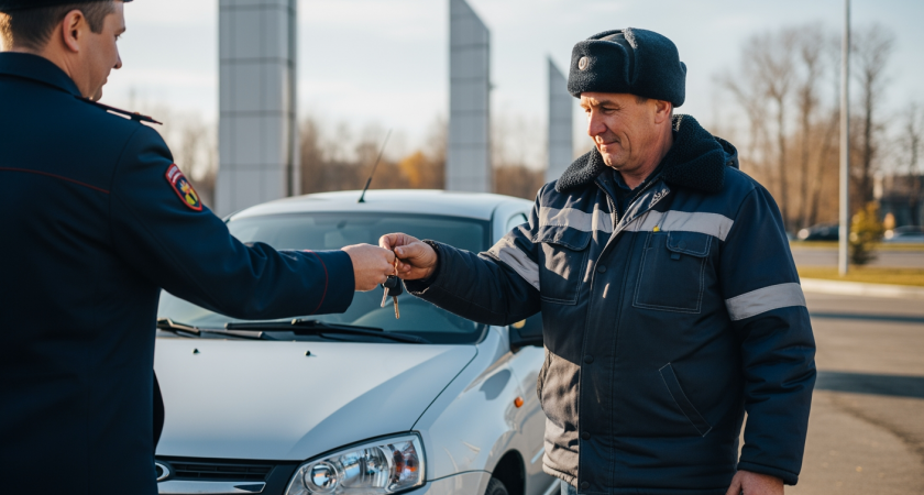 Lada Kalina Путина 15 лет меняла владельцев: дорожники выкупили машину-талисман обратно