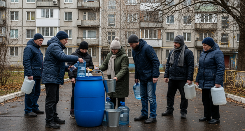 В северо-западе Челябинска отключат воду: где искать питьевые бочки
