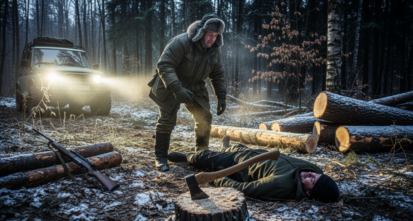 Охотник из Качуга застрелил дровосека, приняв его за волка в лесу под Иркутском