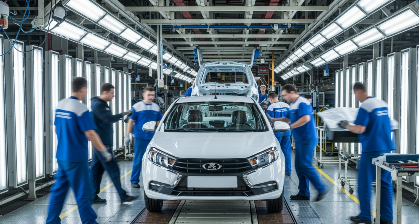 Петербургский завод соберет всего 3 тысячи Lada Iskra за год: темп — 15 машин в час