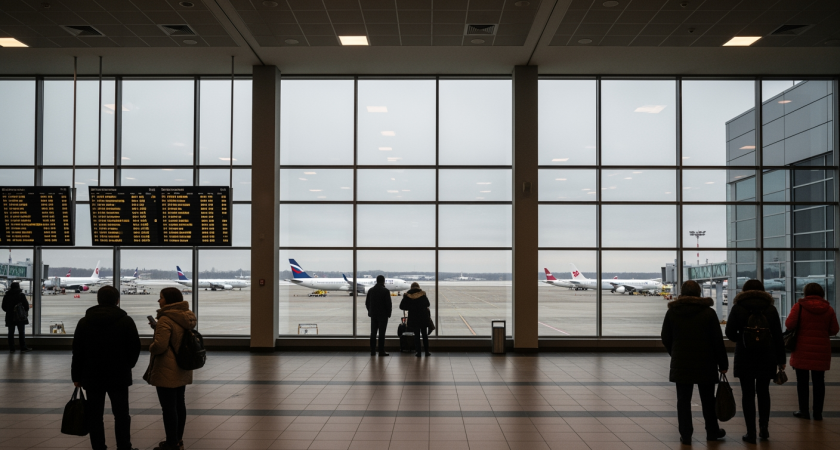 Внуково закрыли после перехвата трех дронов, летевших на Москву