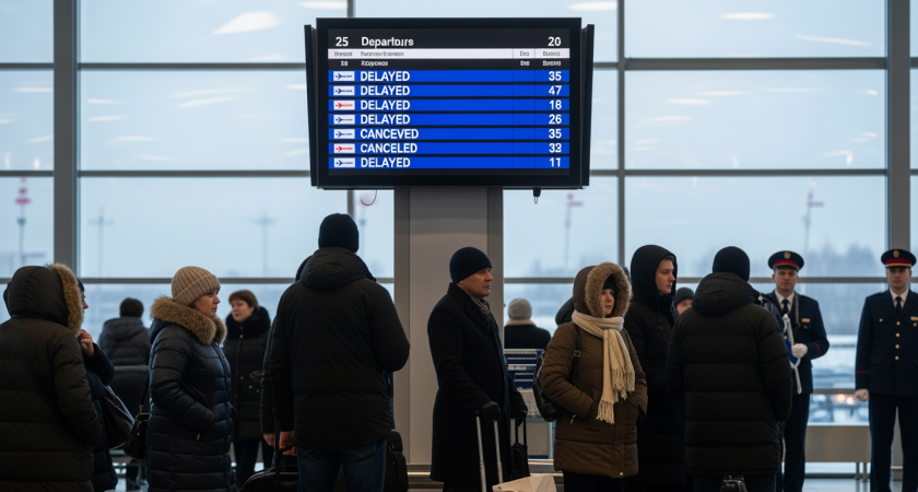 Аэропорт Калуги закрыл небо: полеты приостановлены из-за угрозы безопасности