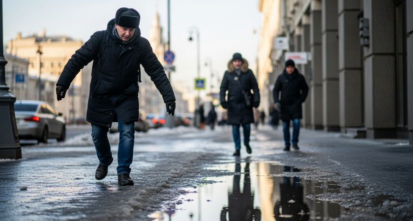 Тепло на 7 градусов выше нормы обернется ловушкой: Вильфанд предупредил о мокром снеге и гололеде