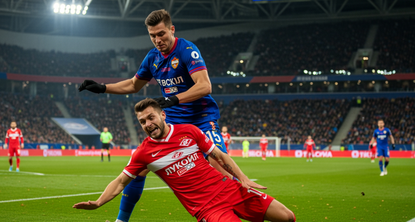 Спартак требует пересмотра отмененного пенальти: Карасев изменил решение после VAR в матче с ЦСКА