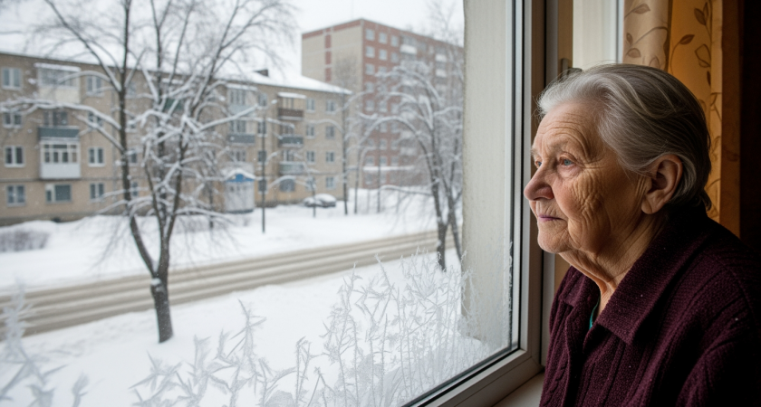 Утеплили окна за пять минут - теперь сквозняков нет, а на подоконнике можно сидеть без одеяла