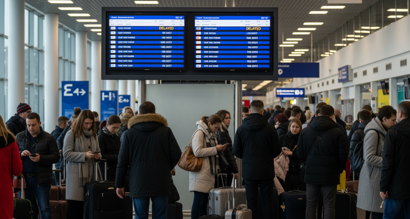 18 рейсов застряли в Сочи больше чем на 2 часа: пять самолетов ушли на запасной аэродром