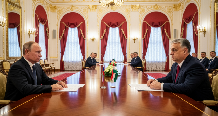 Путин и Орбан провели в Кремле четырехчасовые переговоры