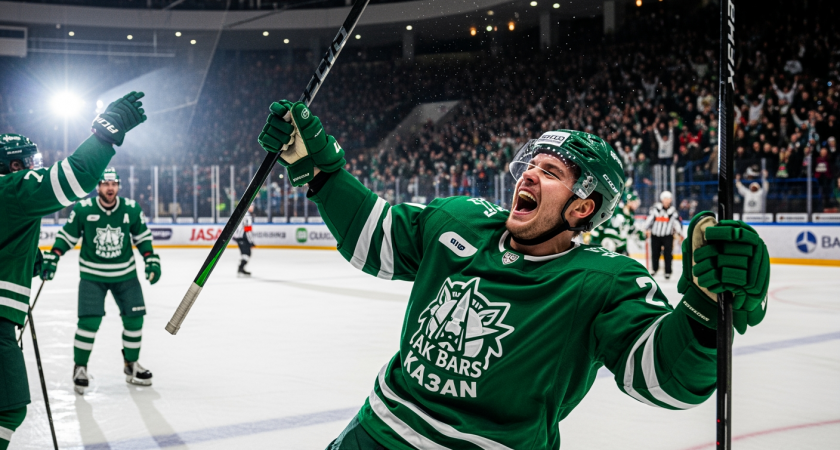 «Ак Барс» разгромил СКА 5:2 и прервал победную серию питерцев на трёх матчах