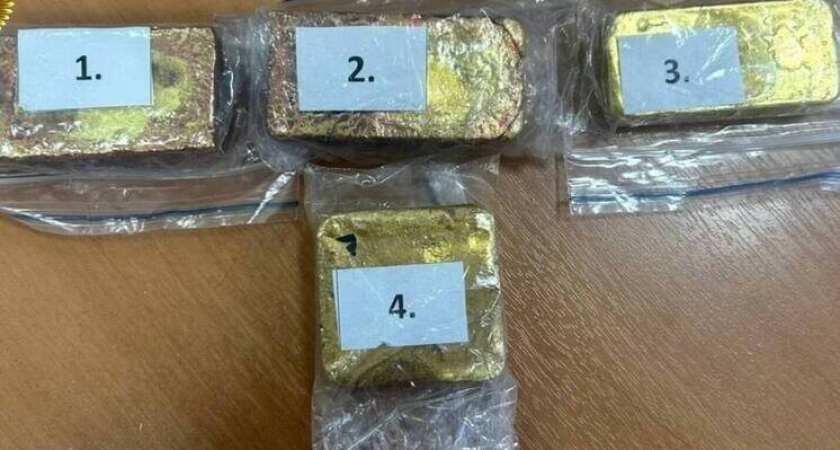 Контрабандист пытался вывезти 4 слитка золота на 21 млн рублей в международном автобусе
