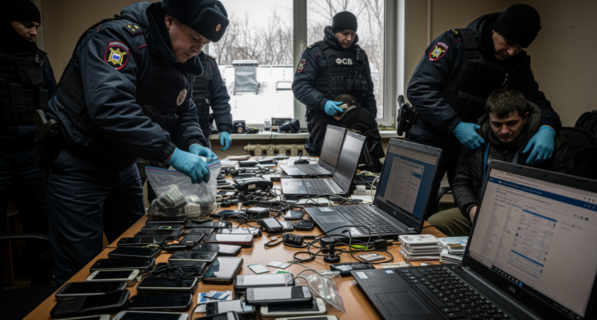 30 тысяч звонков в день: в Петербурге накрыли техцентр мошенников с 700 сим-картами