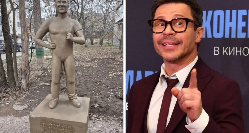 В Таганроге поставили памятник Павлу Деревянко при жизни: разглядеть актера в скульптуре оказалось непросто